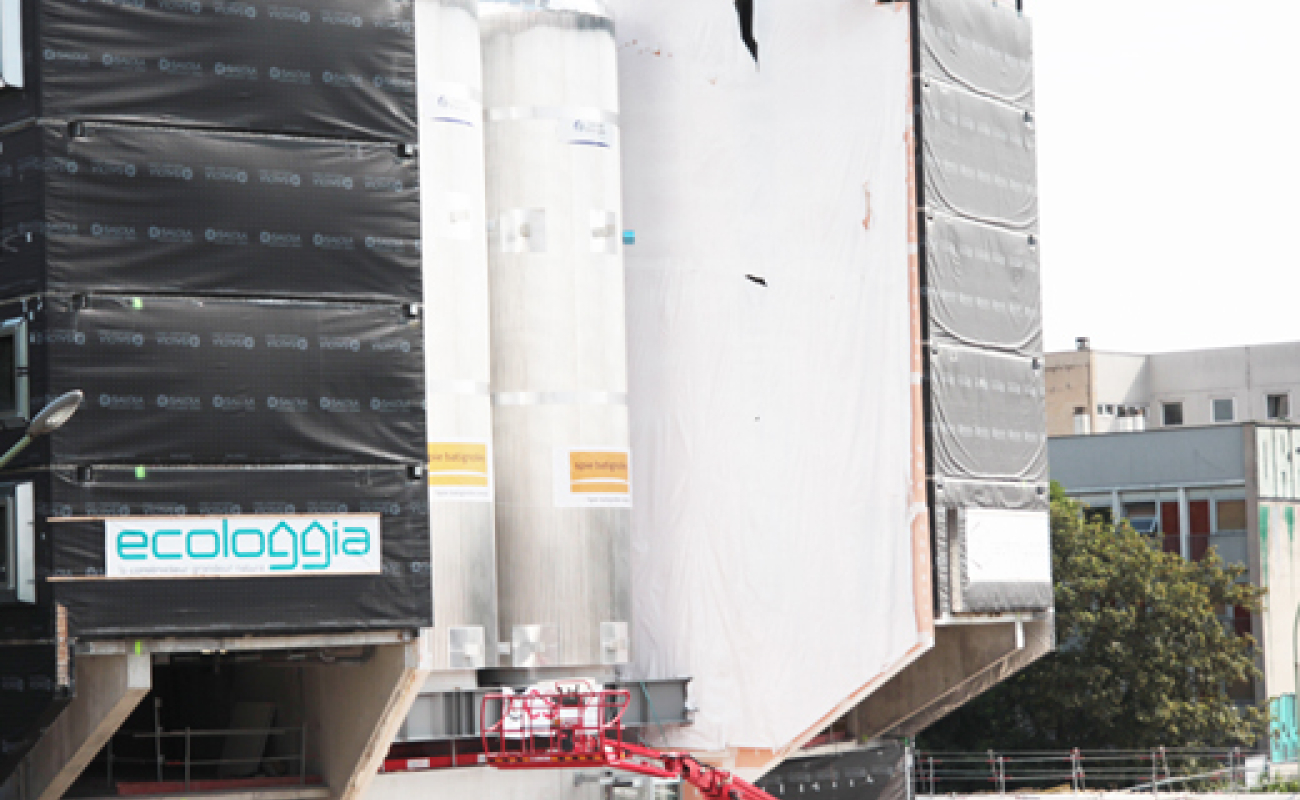 2 énormes cuves de 75 m3 chacune