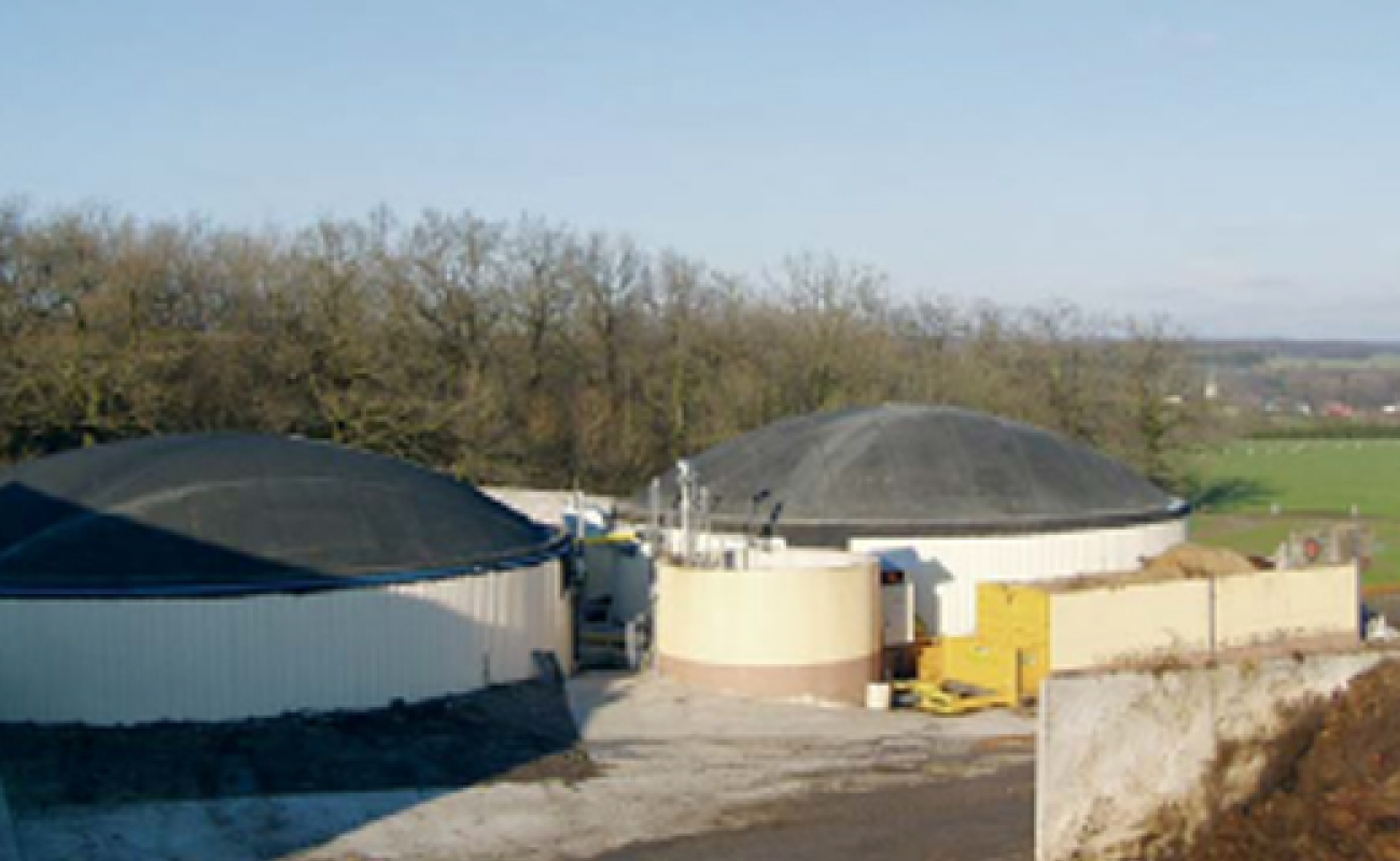 Cogénération au “biogaz” sur un site agricole : 2,26 millions de kWhe par an