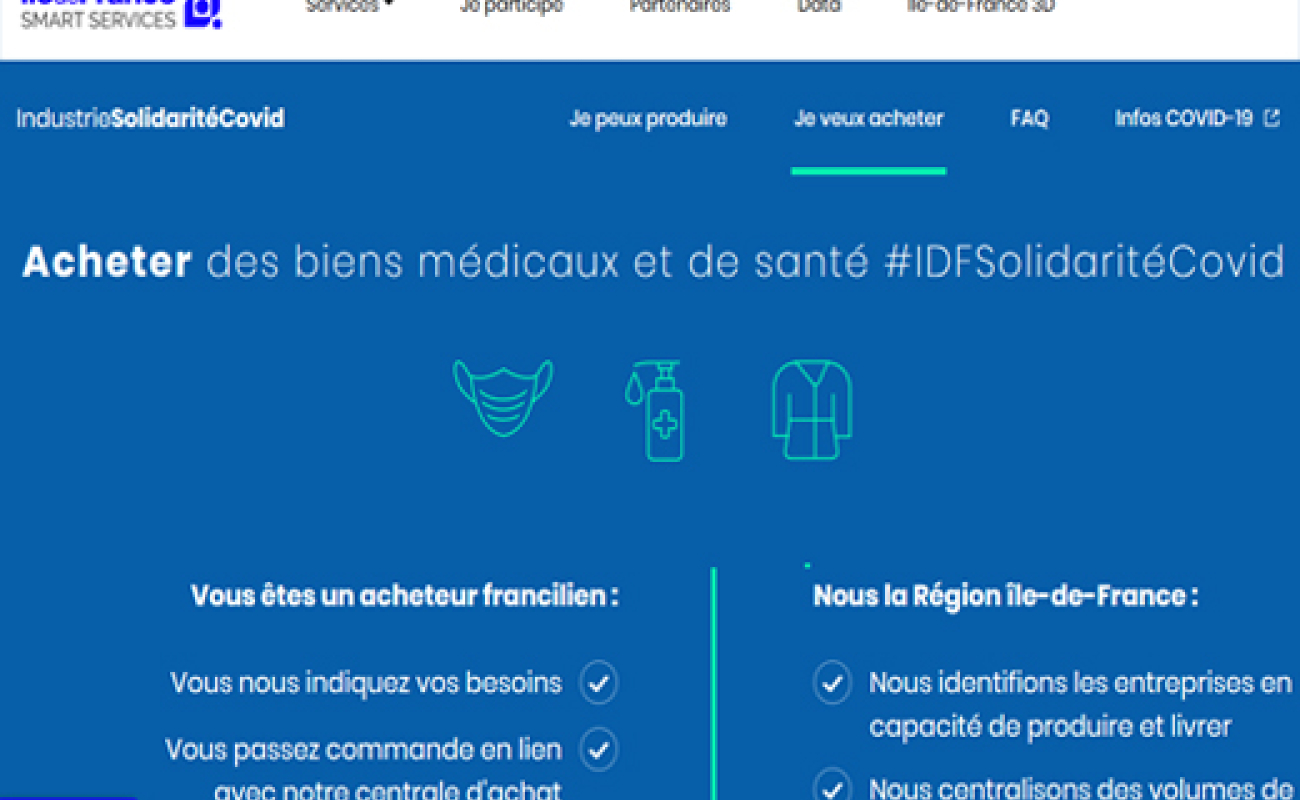 centrale d'achat région IDF