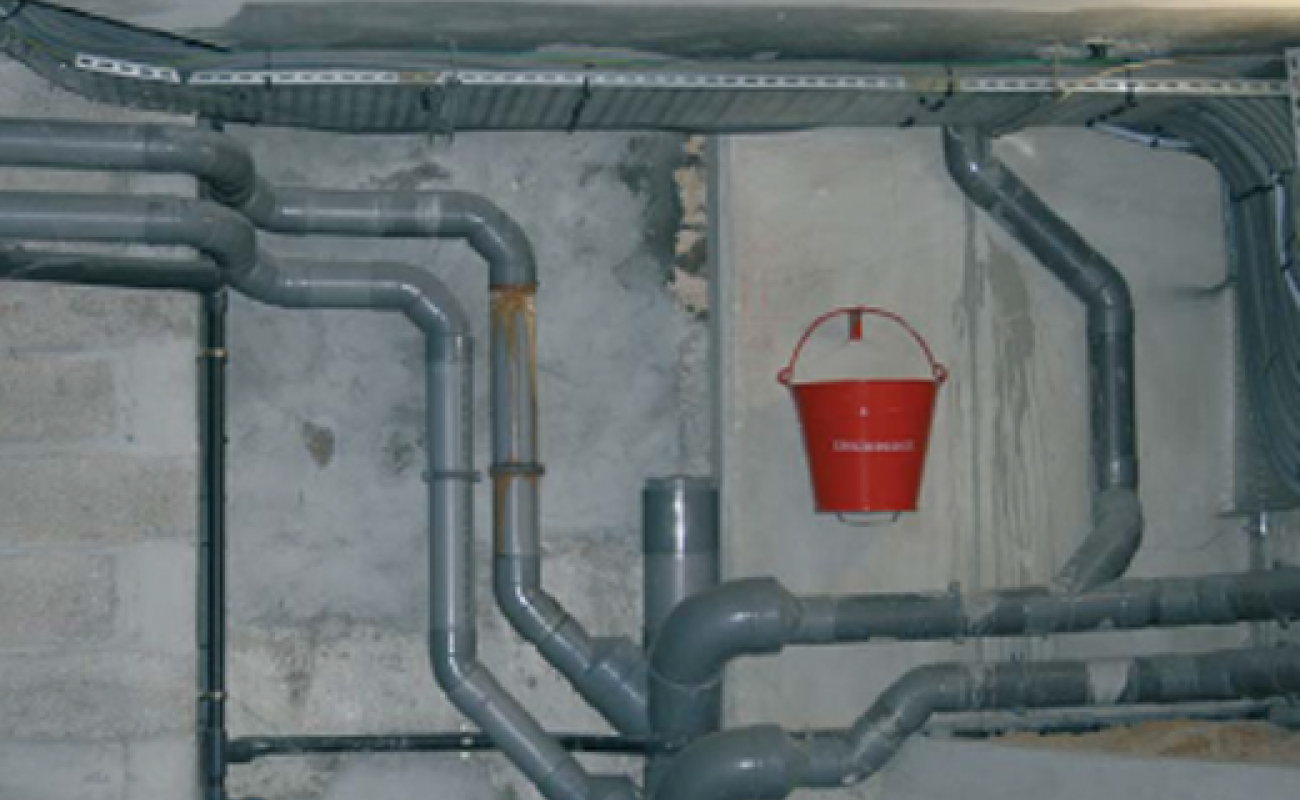 Calculs des évacuations des eaux pluviales dans le bâtiment