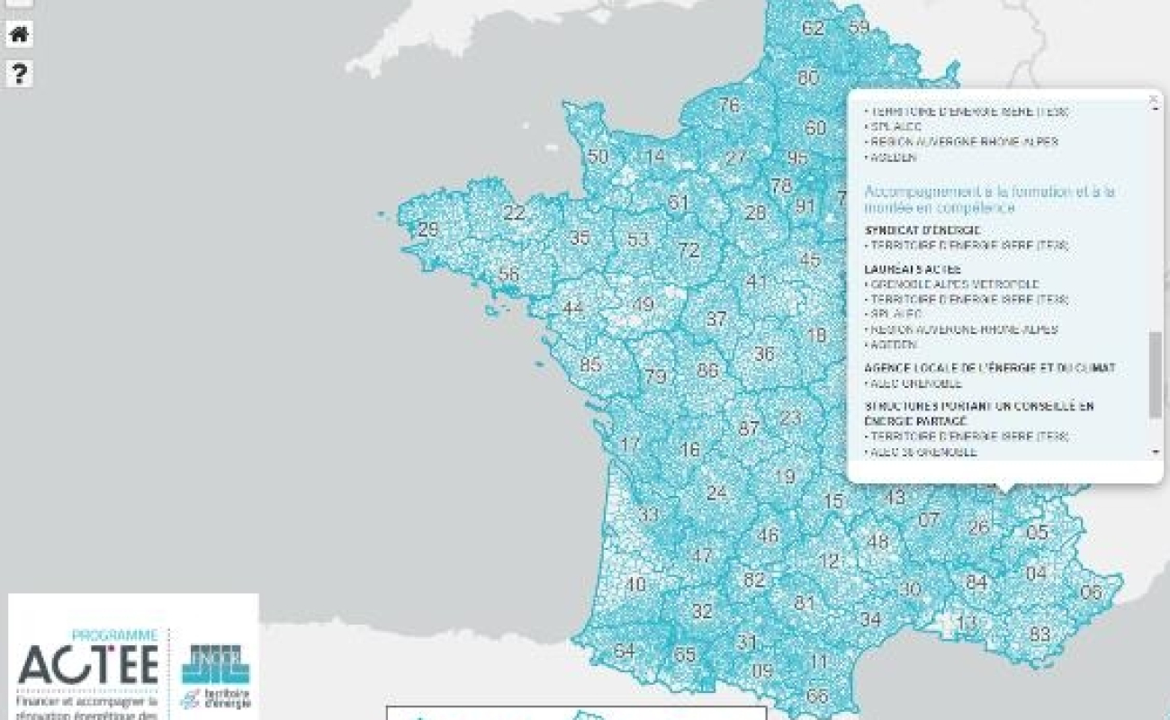 Carte FNCCR