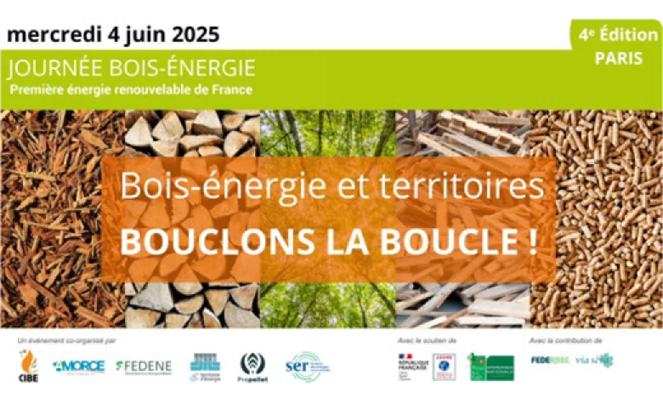 Journée Bois-Énergie 2025 : cap sur le bouclage biomasse le 4 juin