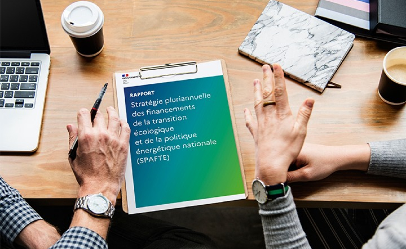Publication de la stratégie pluriannuelle des financements de la transition écologique