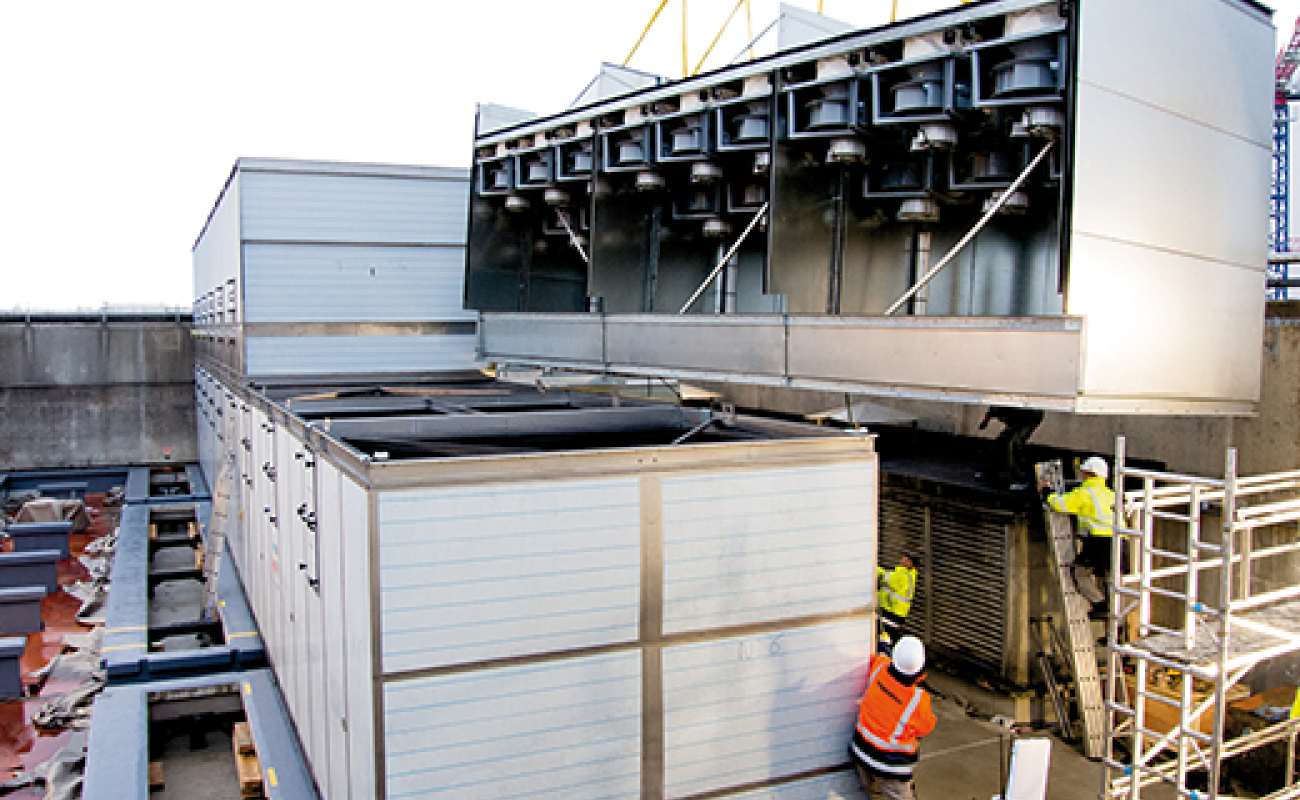 Production de froid aux Halles : Climespace adapte ses tours aux demandes environnementales