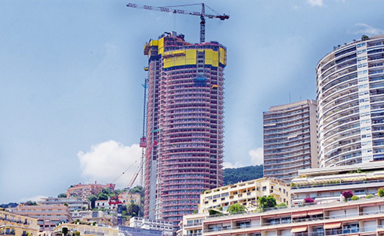 Tour Odéon à Monaco : 17 km de sondes géothermiques et deux circuits séparés